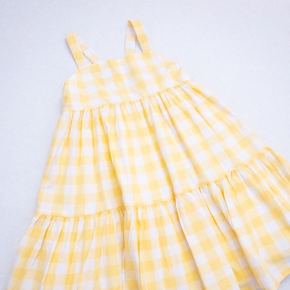 Gymboree Yellow Gingham Sundress (3T) - Picture 7 of 14